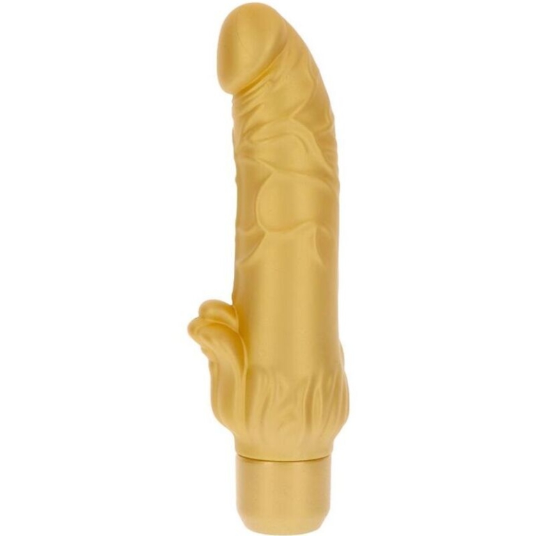  Oro Dicker Stim Vibrador Dorado