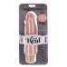  Dual Density Big Vibrador 20,5 Cm Natural