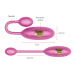  Denver Huevo Vibrador Rosa 7 X 2.7 Cm App Gratuita