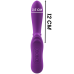 Intense Harry Vibrador Flexible Con Lengua Morado