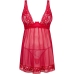 Obsessive Lacelove Babydoll & Tanga Rojo M/l