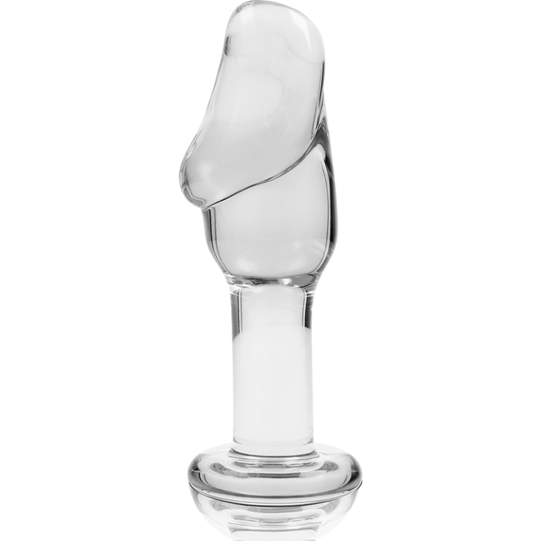  Modelo 6 Plug Cristal Borosilicato Transparente 12.5 Cm -o 4 Cm