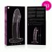  Modelo 19 Dildo Cristal Borosilicato Rosa 18.5 Cm -o 4 Cm