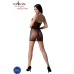 Passion Bs096 Bodystocking Negro Talla Unica