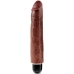  Pene Realistico Vibrador 25.6 Cm Marron