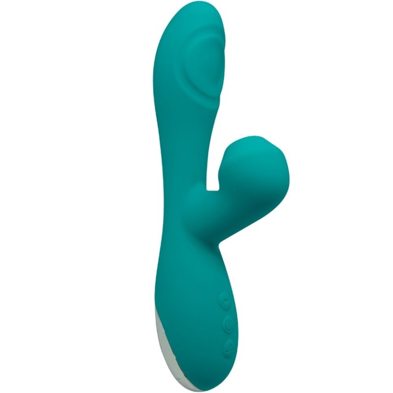  Caribbean Shine Vibrador & Succiónador Azul