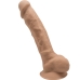  Modelo 1 Pene Realistico Silicona Premium Silexpan Caramelo 23 Cm