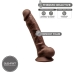  Modelo 1 Pene Realistico Silicona Premium Silexpan Marron 17.5 Cm