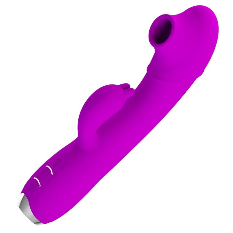 Pretty Love Regina Vibrador-succiónador Recargable Morado