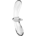 Satisfyer Doble Crystal Dildo Transparente