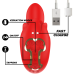  Selena Estimulador Vibrador + Tapping Rojo