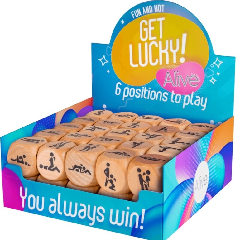  Get Lucky Caja Dado 6 Posiciones 50 Unidades