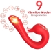 Armony Delfin Vibrador Multiposicion & Efecto Calor Rojo