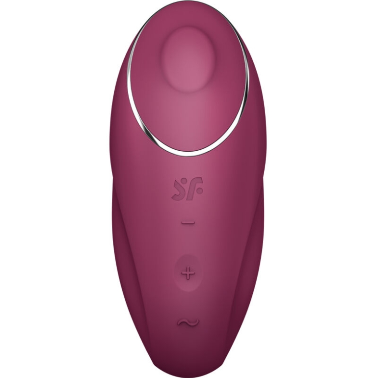 Satisfyer Tap & Climax 1 Vibrador Lay-on Rojo