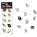 Secret Play Set De 10 Tattoos Temporales Candy Collection