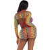 Leg Avenue Set Tres Piezas Multicolor