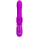 Pretty Love Vibrador Rabbit Multifunción 4 En 1 Mariposa Fucsia