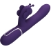 Pretty Love Vibrador Rabbit Multifunción 4 En 1 Mariposa Morado