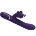 Pretty Love Vibrador Rabbit Multifunción 4 En 1 Mariposa Morado