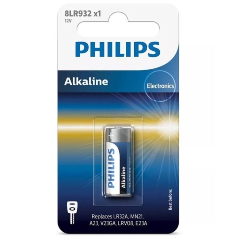 Philips Pila Alcalina 12v Lr23a Mn21 8lr932 Blister*1