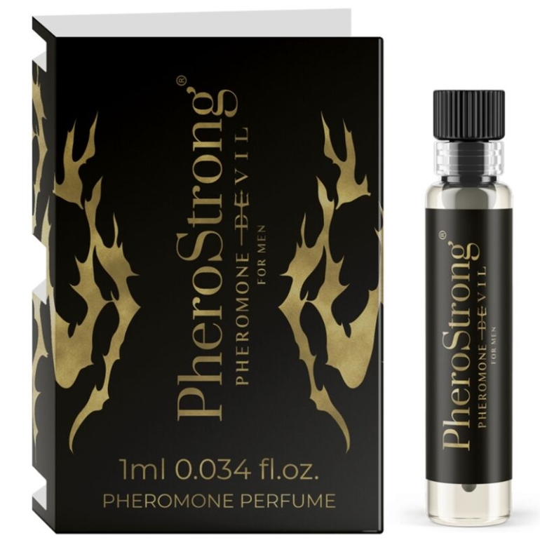 Perfume Con Feromonas Devil Para Hombre 1 Ml
