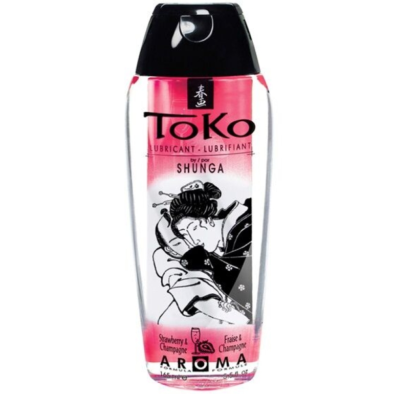 Shunga Toko Aroma Lubricante Fresas Y Champagne