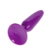 Baile Plug Anal Pequeño Lila 15 Cm