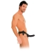  Arnés Hueco Vibrador Para El Y Ella Negro 14cm