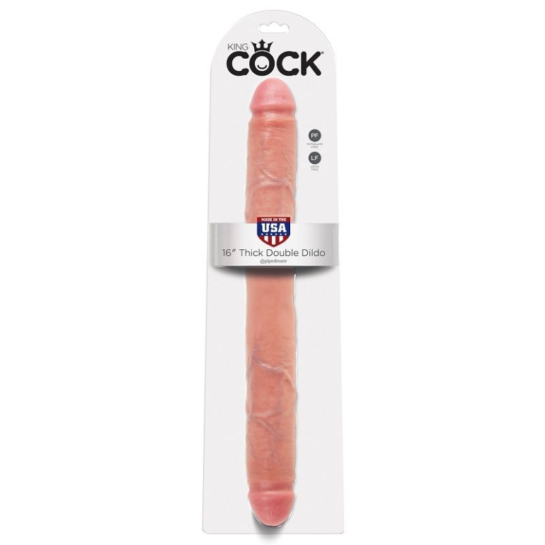  Thick Dildo Doble Penetración 40.6 Cm