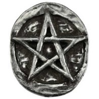 Pentagram Pocket Stone for Rituals