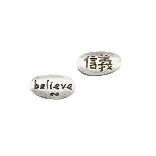 Believe Pocket Stone Empowerment Reminder