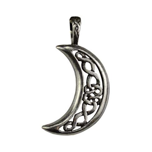 Celtic Moon Celestial Amulet for Positive Change