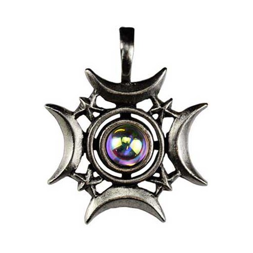 Crescent Rising Celestial Amulet for Magic