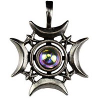 Crescent Rising Celestial Amulet for Magic