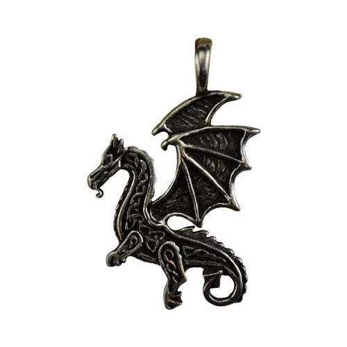 Celtic Dragon Amulet for Elemental Power