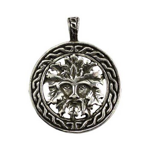 Celtic Greenman Amulet for Transformation