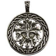 Celtic Greenman Amulet for Transformation