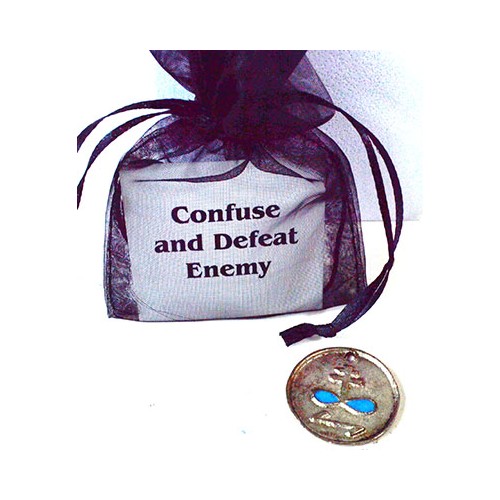 Confuse & Defeat Enemy Protective Amulet