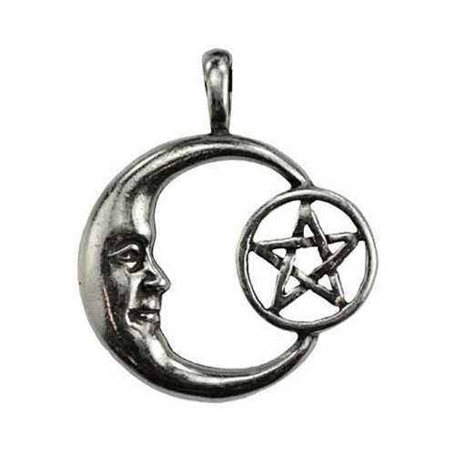 Pentacle Moon Celestial Amulet