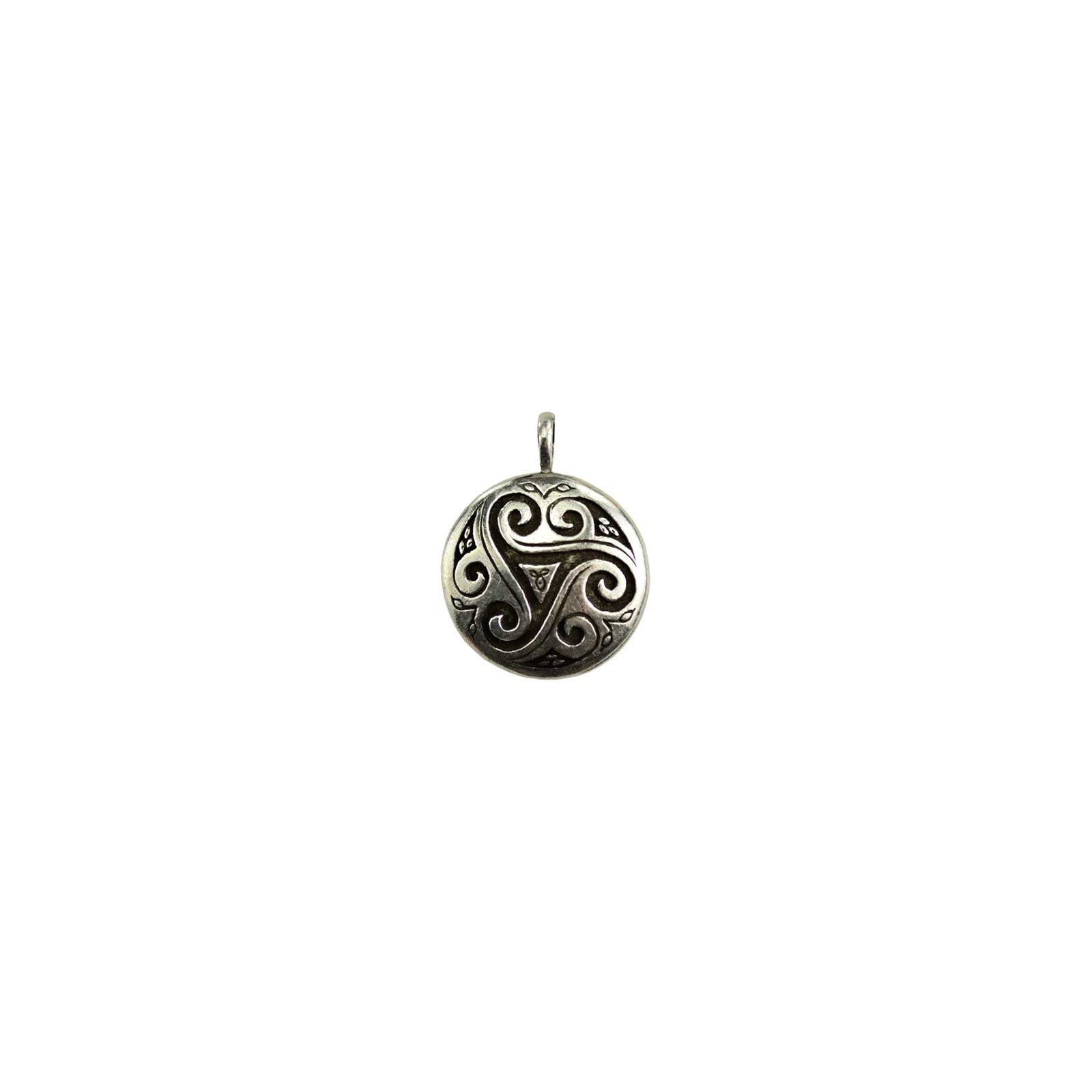 Triskele Shield Amulet for Spiritual Growth