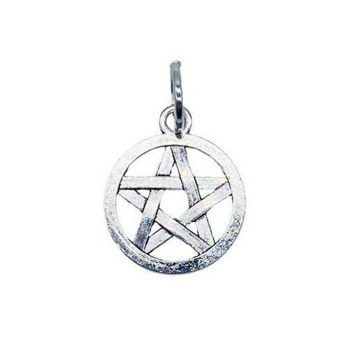 5/8 Inch Pentagram Amulet for Protection