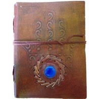 5" x 7" Evil Eye Leather Journal with 192 Pages