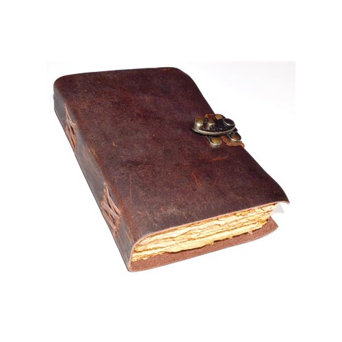 Aged Leather Journal for Creative Writing