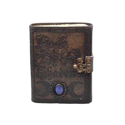 Antiqued Book of Shadows Leather with Latch