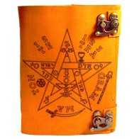 Tetragrammaton Leather Journal Vintage Style