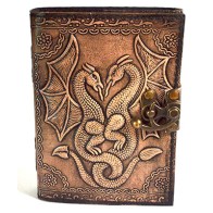 Double Dragon Leather Journal