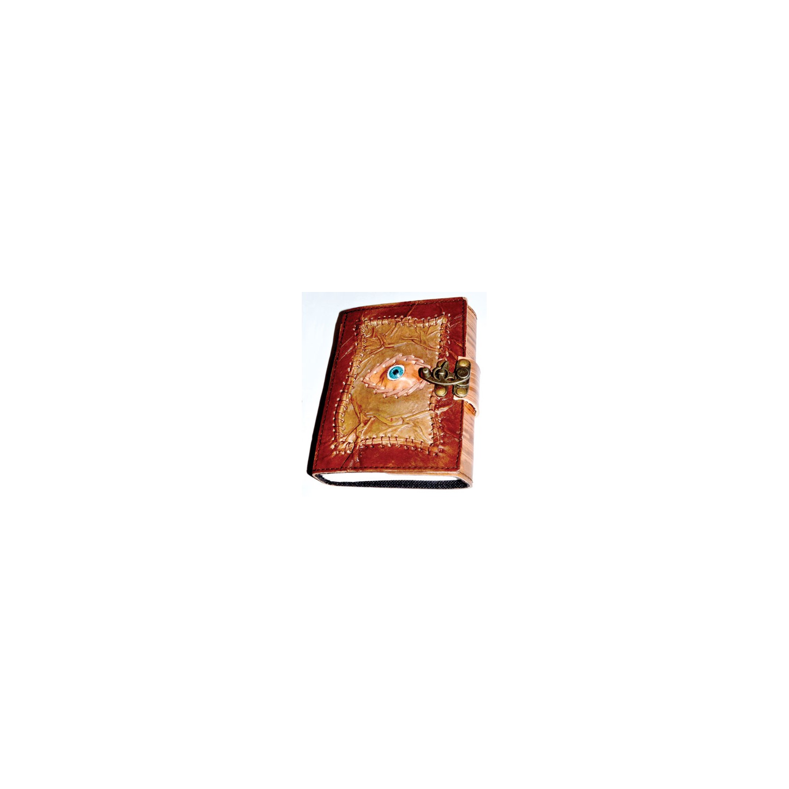 Sacred Eye Leather Journal Secure