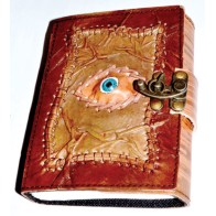 Sacred Eye Leather Journal Secure