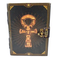 Cuaderno de Cuero Ankh para Escribir