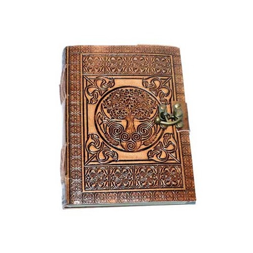 Tree of Life Leather Journal for Creativity